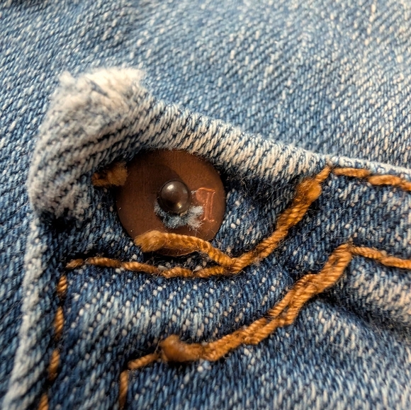 Pilcro And The Letterpress High-Waisted Boyfriend Shorts, Women's 29 - Picture 7 of 9